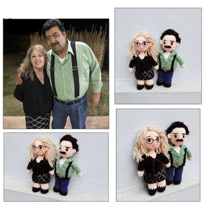 Crafty Lab - Anniversary Personalized Crochet Couple Doll