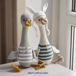 Amigurumi - Crochet 'Naughty' Goose